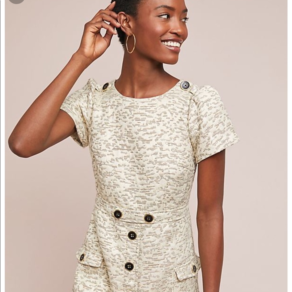 NWT Moulinette Soeurs Colleen dress SZ 12 | Anthropologie | coquette | old money